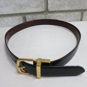 Croco embossed bordoWomen's Belt main image 0